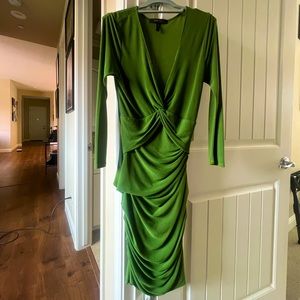 BCBG Green Dress